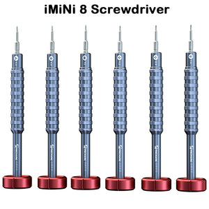 MECHANIC iMini 8 Magnetic Screwdriver Kit for Mobile Phone Repair for iPhone Samsung Disassembly Open Tools 6PCS Set