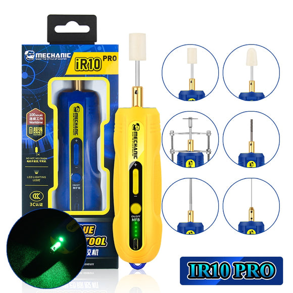MECHANIC iR10 PRO Phone LCD Screen OCA Electric Glue Remove Pen Grinder Tool
