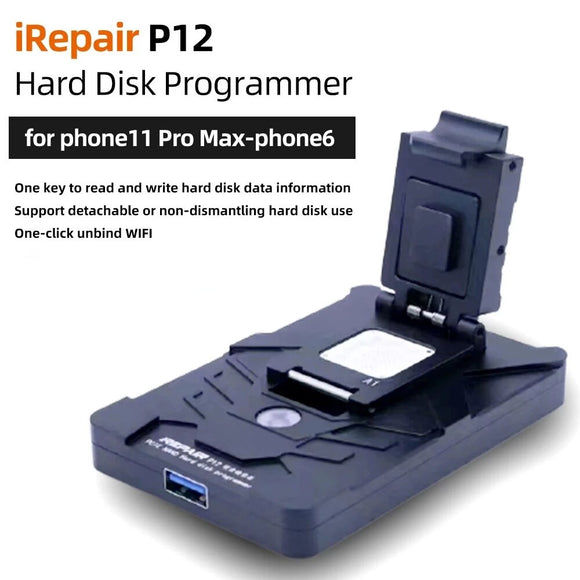 Mijing iRepair P12 BGA110 PCIE PCI-E NAND Festplatte DFU Programmierer für iPad für iPhone 8-11Promax Lesen Schreiben One Key Lila Werkzeug