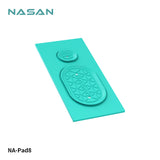 NA-PAD8 NA-PAD15 Silicone Pad Suction Mat for iPad Mobile Phone Watch LCD Separate Screen Heating Fixed Glass OCA Glue Cleaning Repair Mat