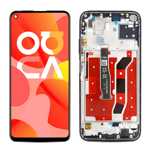 Replacement Display For Huawei P40 Lite Nova 6 SE JNY-L21 JNY-TL10 LCD Touch Screen With Frame Assembly
