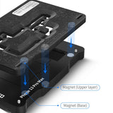 Qianli 4 in 1 Double-Side Middle Frame Reballing Platform For iPhone 13 Series Motherboard Fixture Repair Positioning Tools