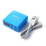 RELIFE RL-304P PD3.0 QC3.0 Smart 6 USB Ports Digital Display Fast Charger for Android for iPhone Tablet Multi-interface Tools