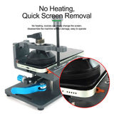 RL-601S Plus 2 in 1 Rotating Fixture Mobile Phone Screen Back Cover Glass Remove Separator