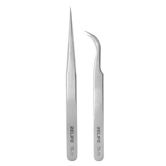 RELIFE TS-11 TS-15 Stainless Steel Precision Tweezers