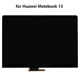 Replacement New Display for Huawei Matebook 13 WRT-W19 WRT-W29 WRT-WX9 HN-W19R HN-W29R LCD Touch Screen Assembly