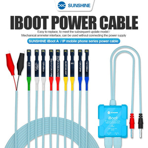 SUNSHINE iBoot A Mobile Phone Power Cable for iPhone 6 ~ 14 Pro Max