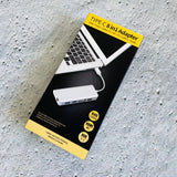 Tipo C USB-C 8 en 1 Adaptador HDMI RJ45 USB 3.0 SD TF Audio HUB