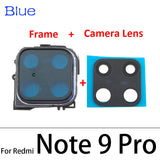 Replacement For Xiaomi Redmi Note 9S 9 Pro Rear Camera Glass Back Lens