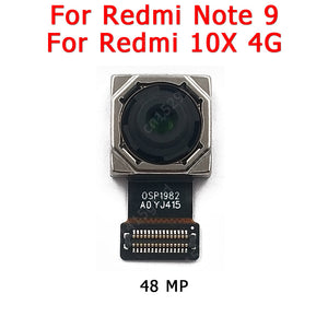 Replacement For Xiaomi Redmi Note 9 10X 4G Note9 Main Front Rear Back Camera Module Flex