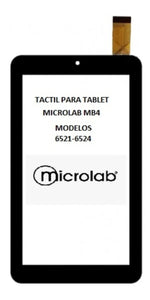 Replacement For Tablet Microlab Mb2 Mb3 Mb4 65216524 Touch Screen Digitizer Black