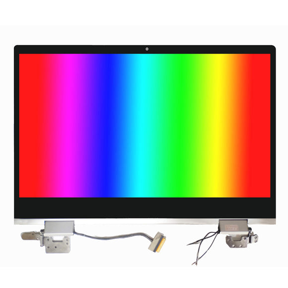 Ersatz für HP Envy x360 15-cn 15-cn0002la 15-cn0052la 15-cn000 LCD-Display, Touchscreen, komplette Baugruppe, Ersatz, Silber
