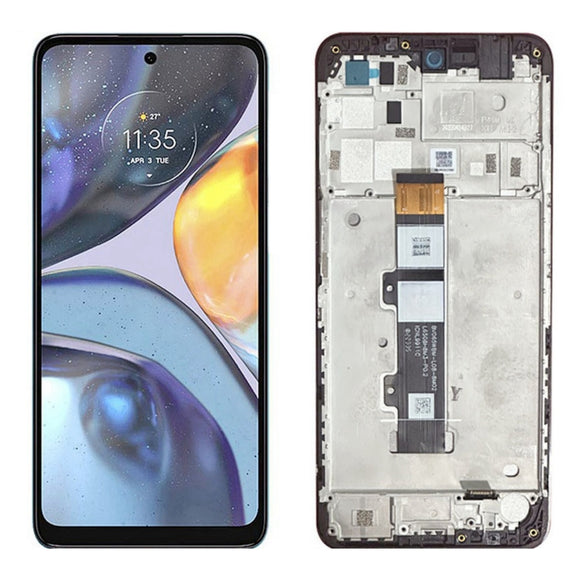 Replacement LCD Display Touch Screen With Frame for Motorola Moto G22 XT2231-2 XT2231-1 XT2231-5