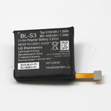 Ersatzakku BL-S3 für LG G Watch R W110 W150 410mAh OEM Original 