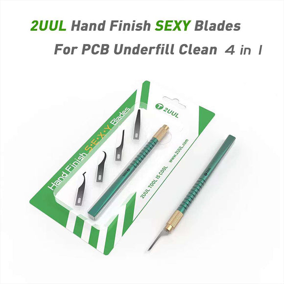 2UUL Hand Finish Sexy Blades CPU IC Chip BGA Glue Remover Knife Motherboard PCB Pry Tool