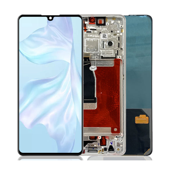 Ersatz für Huawei P30 ELE-L04 ELE-L29 ELE-L09 ELE-AL00 AMOLED LCD-Display Touchscreen Montage