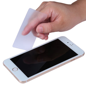 500PCS Kunststoff Öffnung Karte für Handy LCD Screen Display Zerlegen Hebeln Schaber