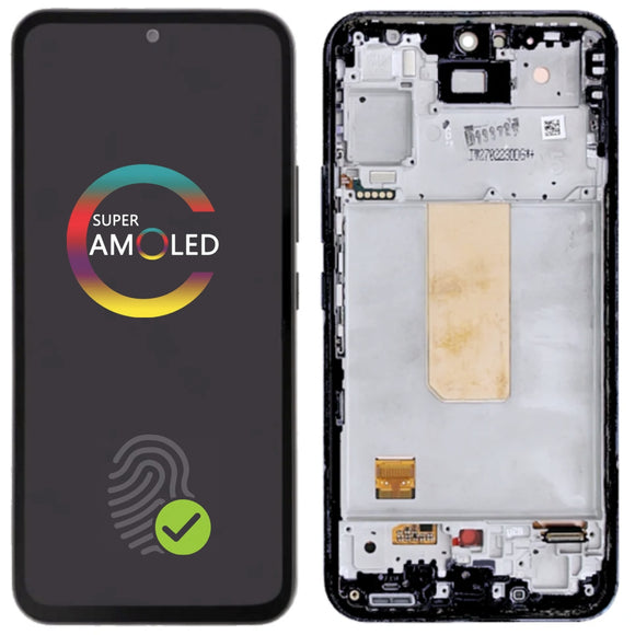 Replacement AMOLED Display Touch Screen With Frame Assembly For Samsung Galaxy A54 5G A546 A546B A546U A546E A546V