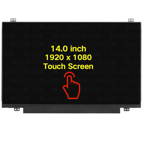 Ersatz für Lenovo THINKPAD T470 A475 T460s 14 Zoll Full HD Display LCD LED Touchscreen B140HAK01.0 00NY420 Klasse A 